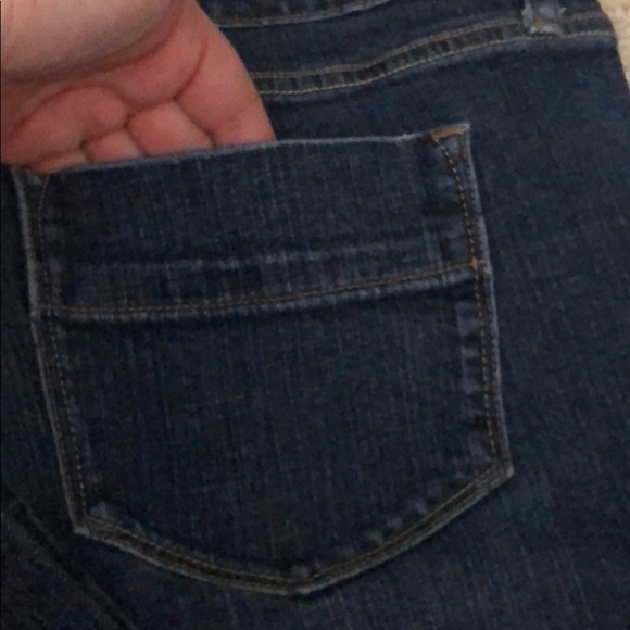 Medium/Dark Blue Bootcut Jeans - Picture 3 of 3